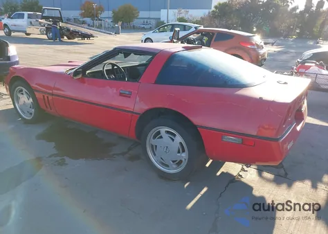 1989 Chevrolet Corvette from USA, damaged, VIN 1G1YY2186K5120430